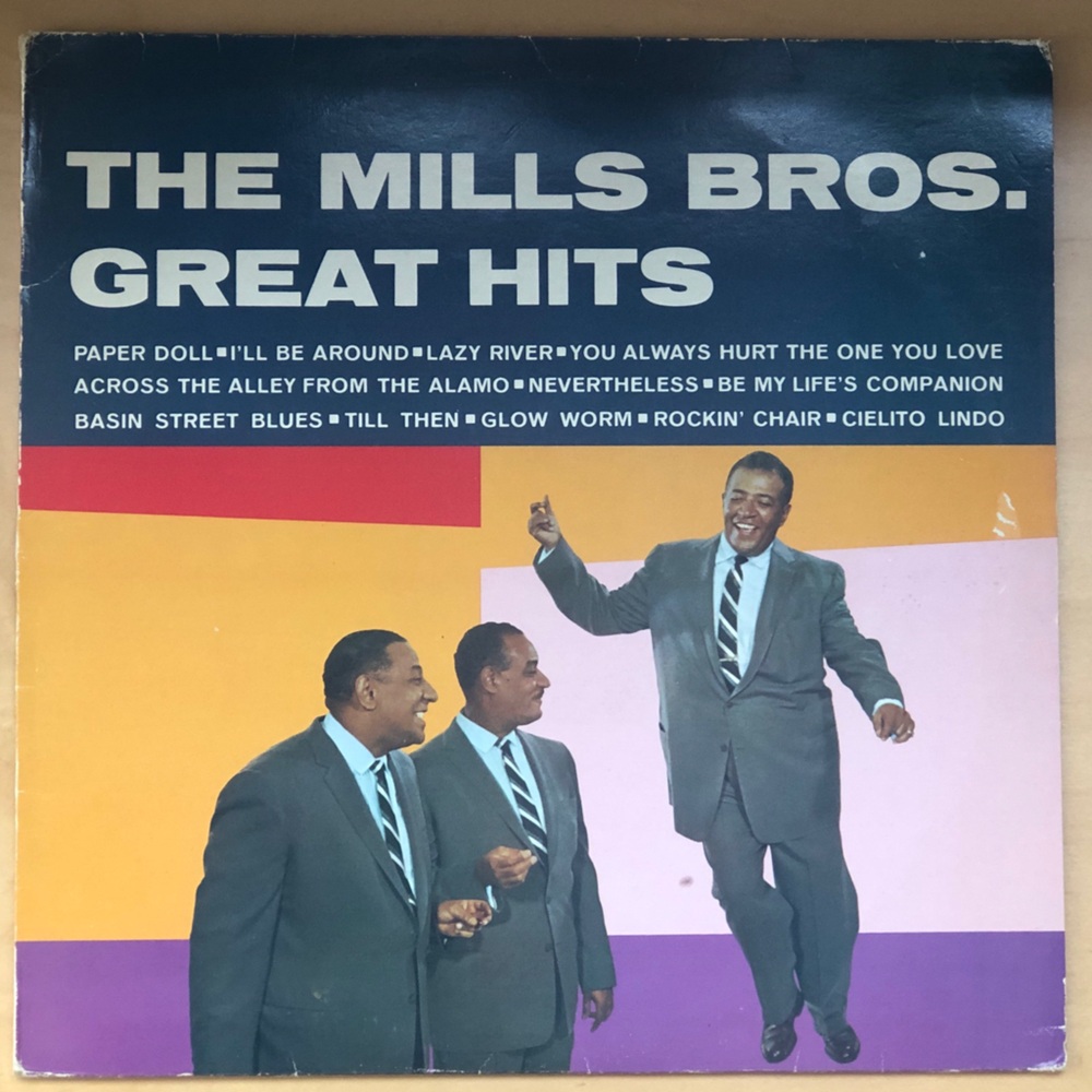 Mills Bros. Brothers Great Hits Record MCL 1649 MCA Records
